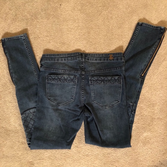 H&M Stretchy Moto Skinny Jeans - Picture 5 of 7